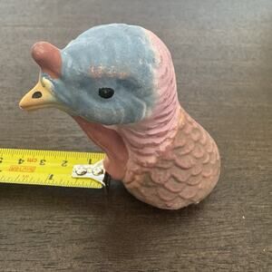 Turkey Head Decorative Bottle Stopper Cork Wild Bird CHIP Beak Top Only